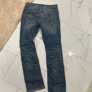 BKE Men's Classic Blue Straight Jeans